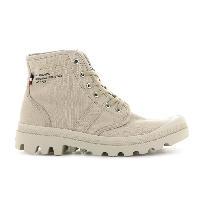 Bottes Palladium Pallabrousse Legion Femme Grise Clair | FR MEC817O